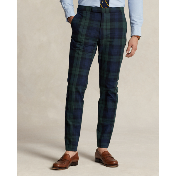 Plaid Seersucker Suit Trouser