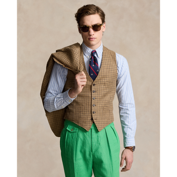 Sweater vest sales with sport coat