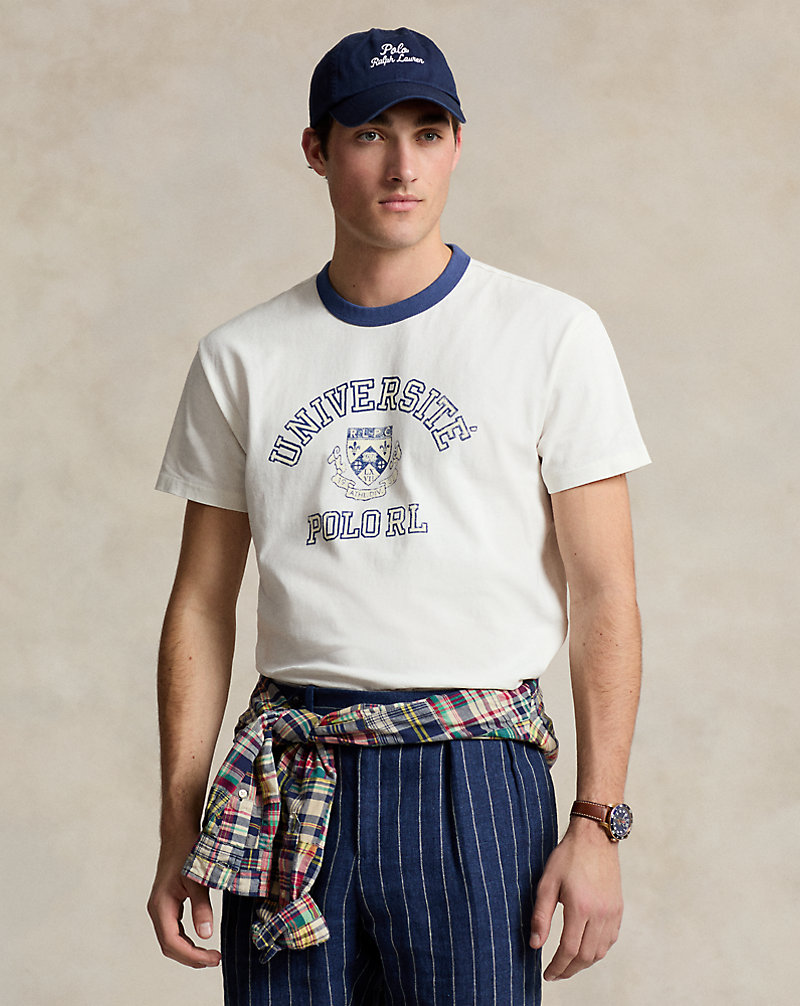 T-shirt classique à motif en jersey Polo Ralph Lauren 1