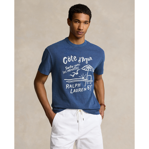 Classic Fit Embroidered Jersey T-Shirt Polo Ralph Lauren 1