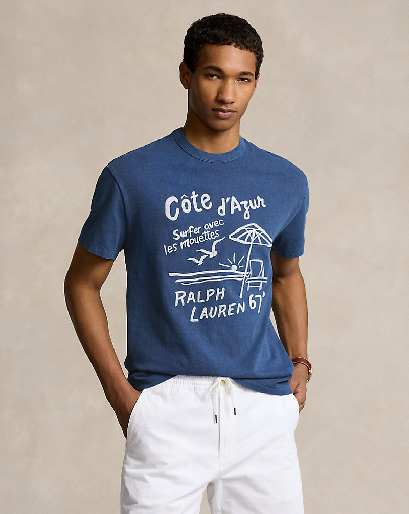 T-shirt brodé classique en jersey Polo Ralph Lauren 1