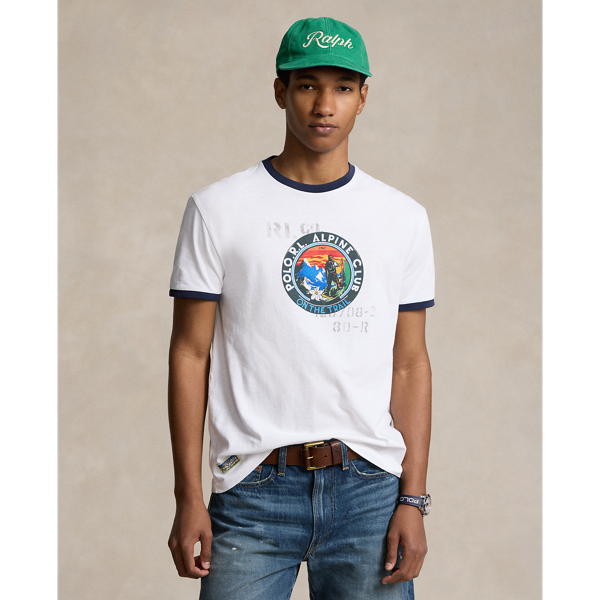 Classic Fit Jersey Graphic T-Shirt Polo Ralph Lauren 1