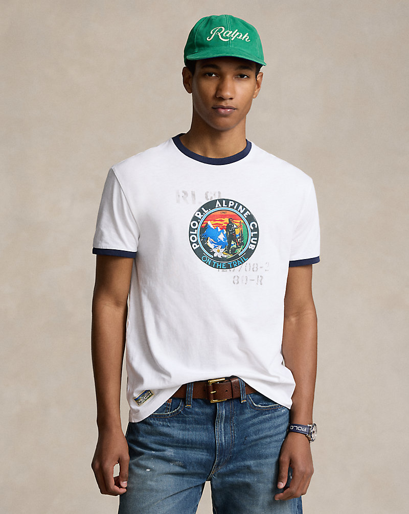 Classic-Fit Jersey-T-Shirt mit Grafik Polo Ralph Lauren 1