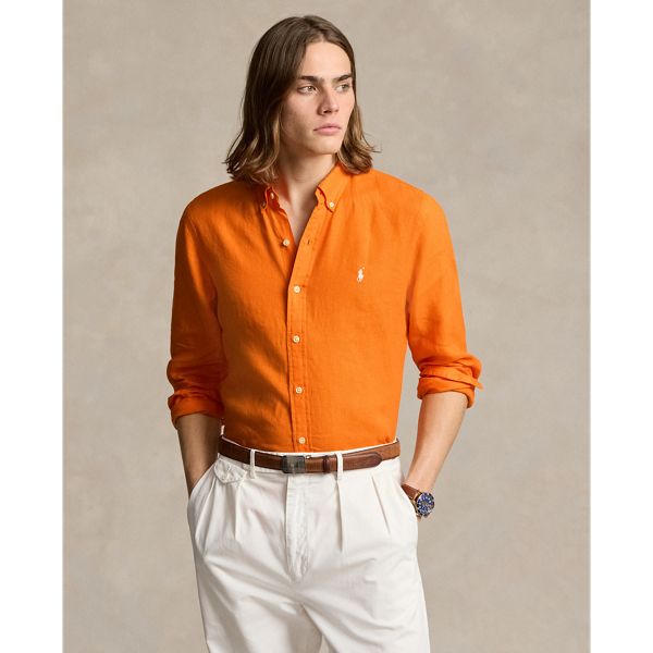 Slim Fit Linen Shirt