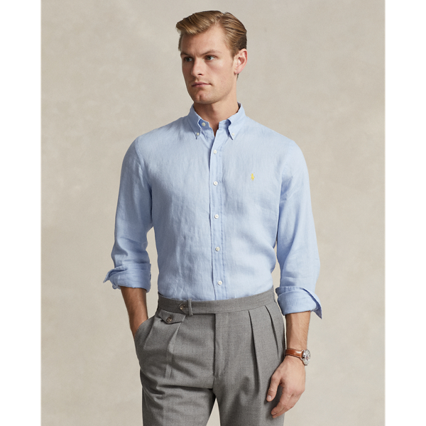 Chemise cintrée en lin