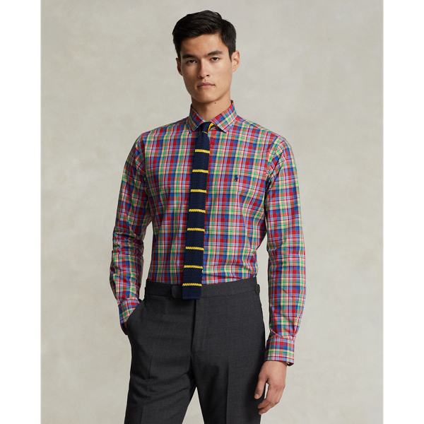 Multi Plaid No. 1 Men's Pocket Tee