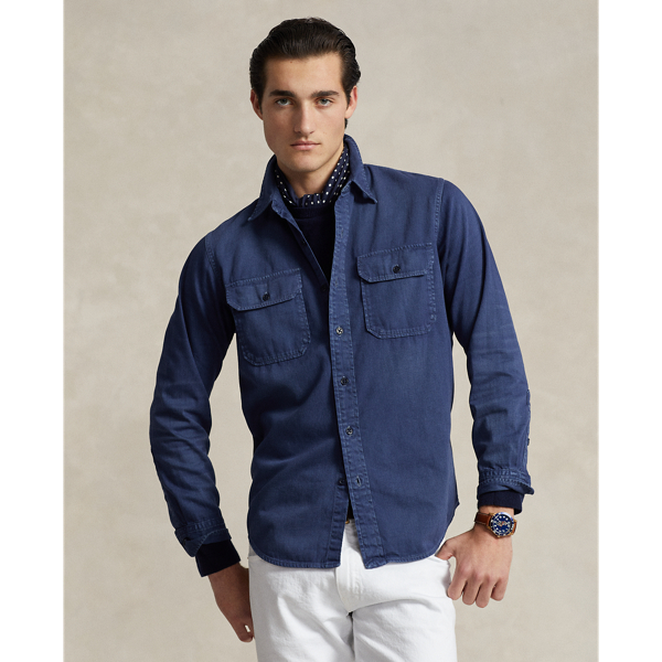 Men's Denim & Chambray Button Down Shirts | Ralph Lauren