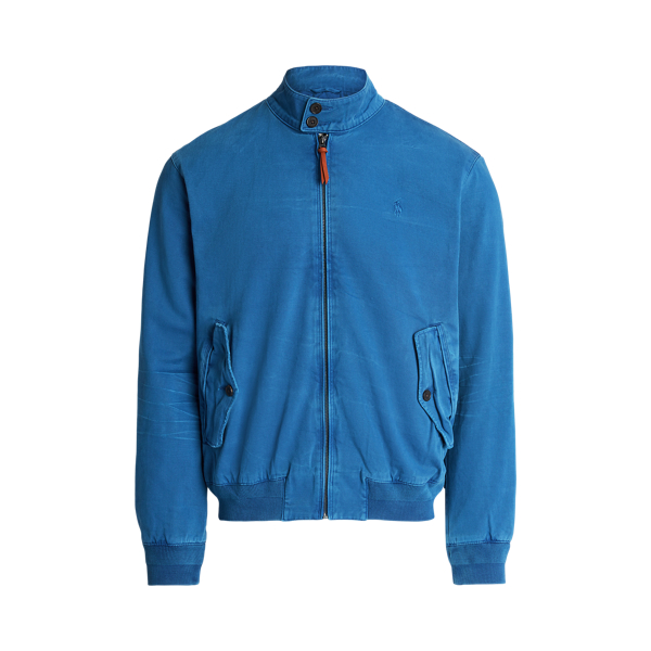 Ralph lauren twill bomber best sale jacket