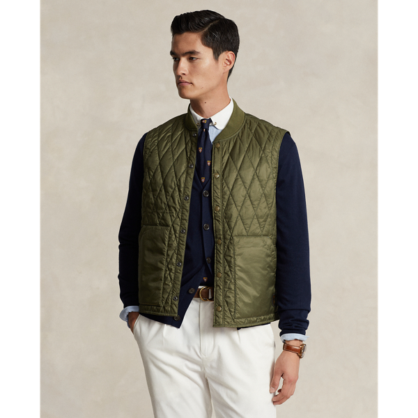 Water-Repellent Quilted Gilet