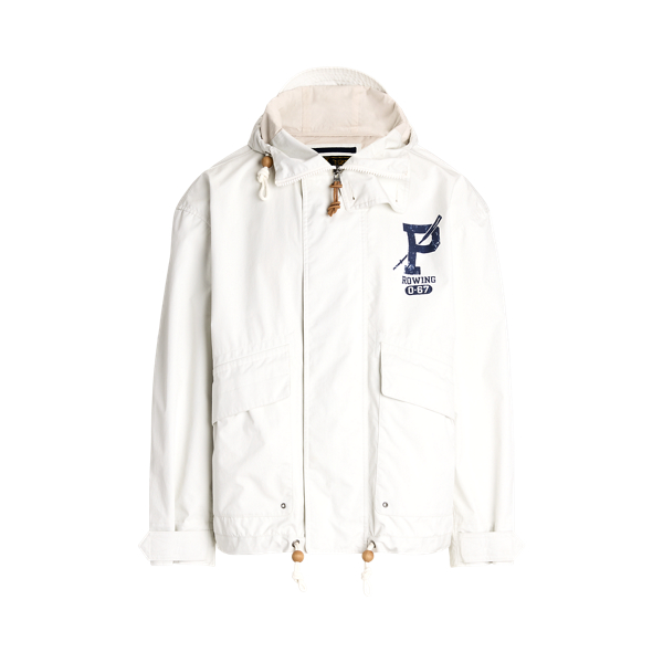 Twill Graphic Hooded Jacket