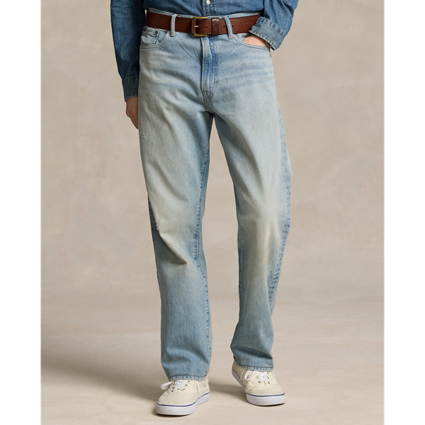 Heritage Straight Fit Distressed Jean