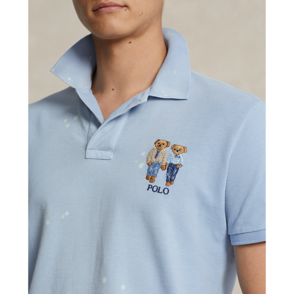 Classic Fit Ralph & Ricky Bear Polo