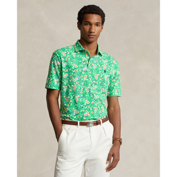 Classic Fit Floral Soft Cotton Polo