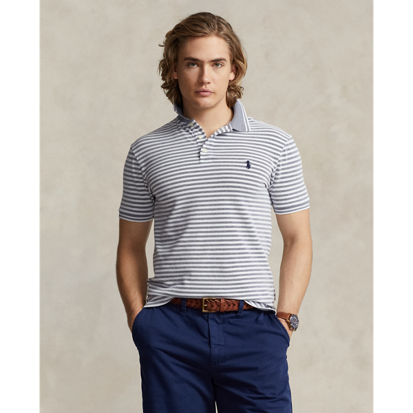 Custom Slim Fit Stretch Mesh Polo Shirt Polo Ralph Lauren 1