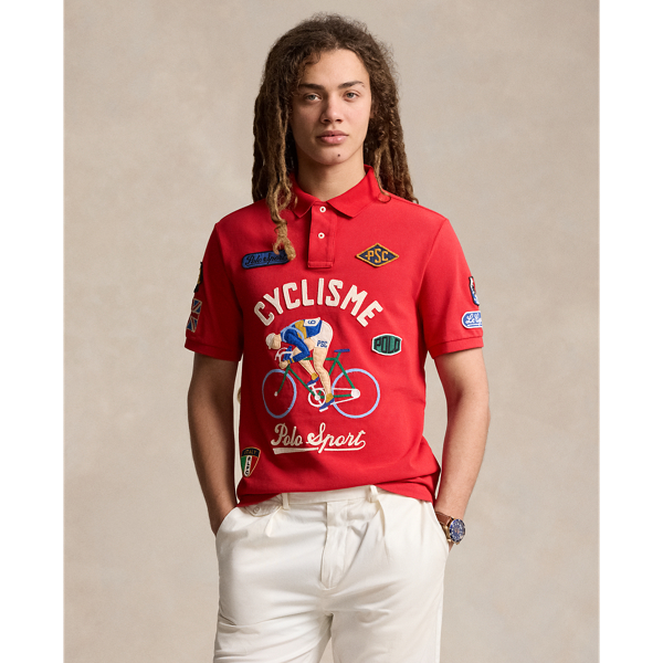 Men's Red Classic Polo Shirts