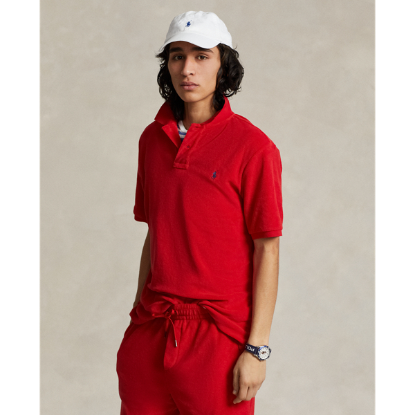 Classic Fit Terry Polo Shirt