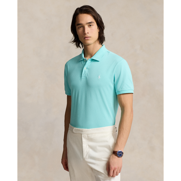 Tailored Fit Performance Mesh Polo Shirt