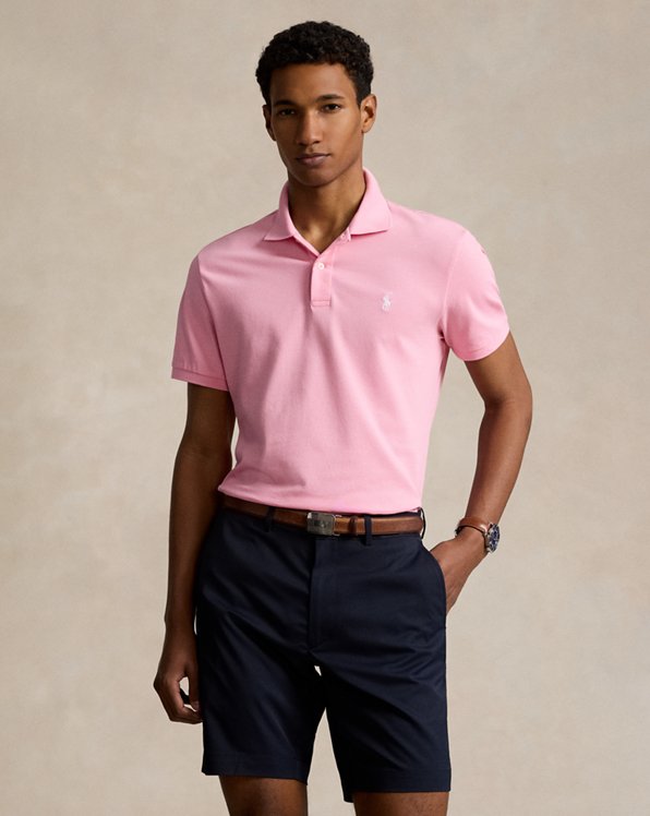 Tailored Fit Performance Mesh Polo Shirt