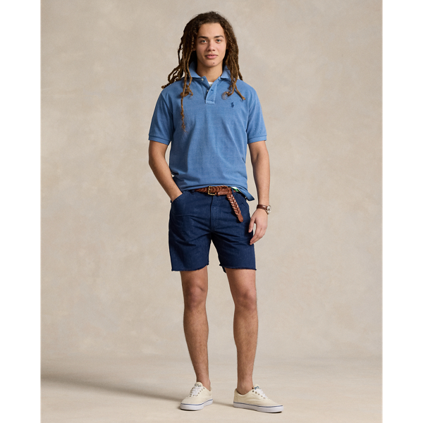 Dungaree-Fit Shorts aus Twill