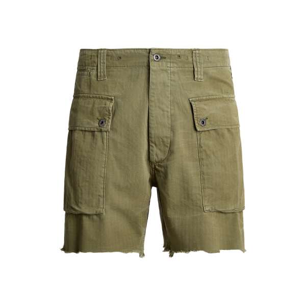 7-Inch Relaxed Herringbone Cargo Short