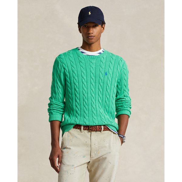 Cable-Knit Cotton Jumper Polo Ralph Lauren 1