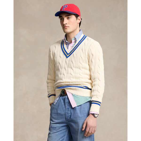 A emblemática camisola de críquete Polo Ralph Lauren 1