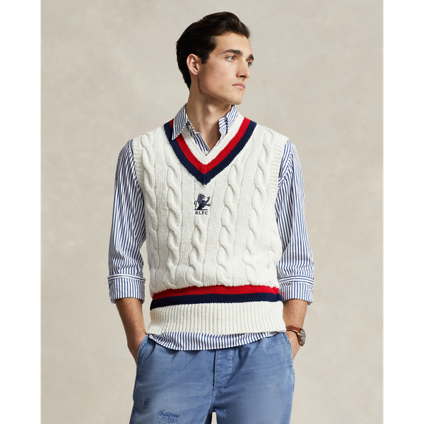 Cotton Cricket Sleeveless Jumper Polo Ralph Lauren 1