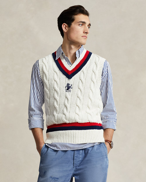Cotton Cricket Sweater Vest
