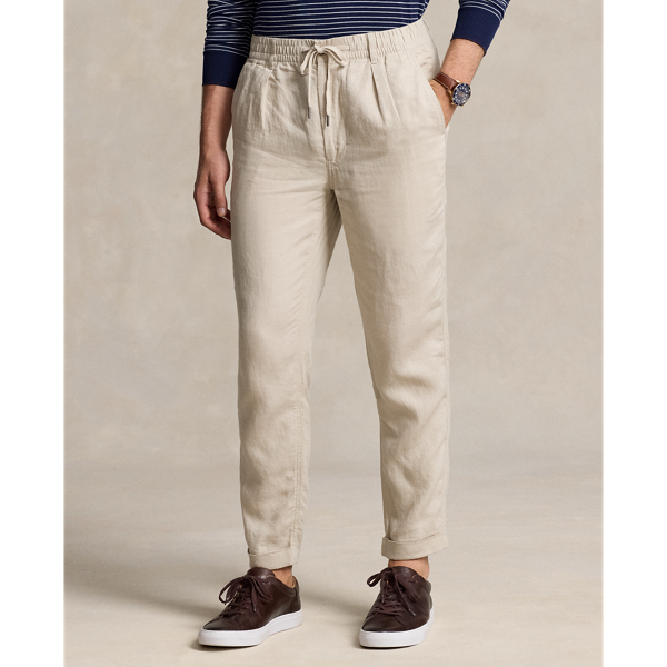 Polo Prepster Slim Tapered Linen Pant