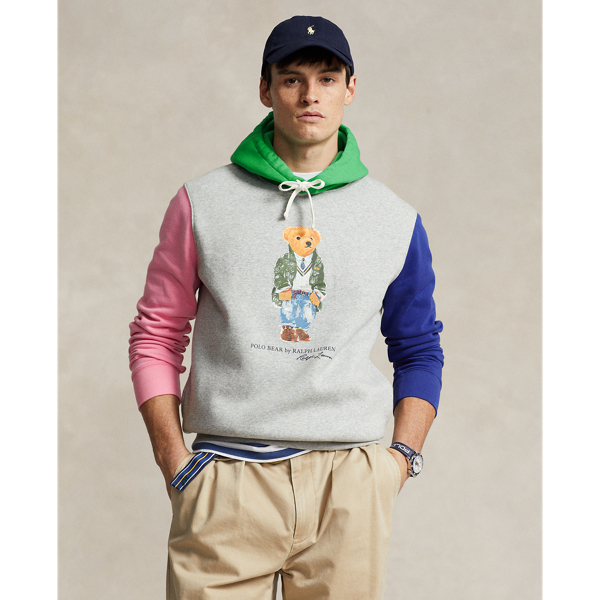 Men's Grey Polo Ralph Lauren Hoodies & Sweatshirts