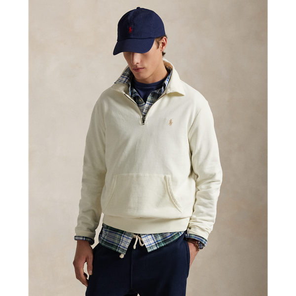 Loopback Fleece Quarter-Zip Sweatshirt Polo Ralph Lauren 1