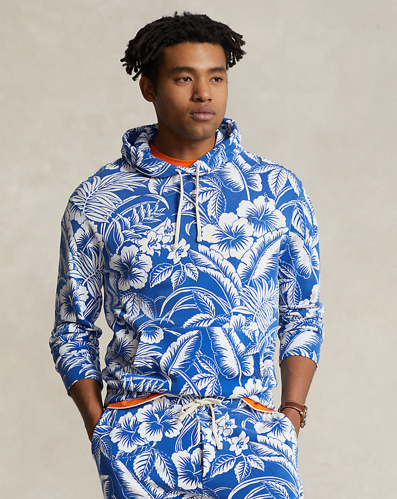 Tropical Floral Spa Terry Hoodie Polo Ralph Lauren 1