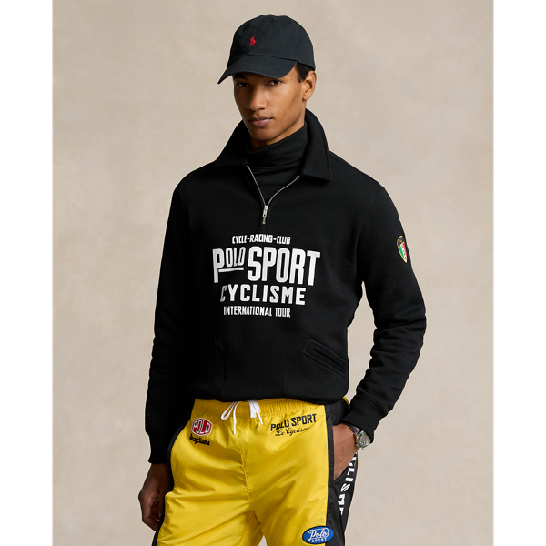 Polo Sport Graphic Collared Sweatshirt