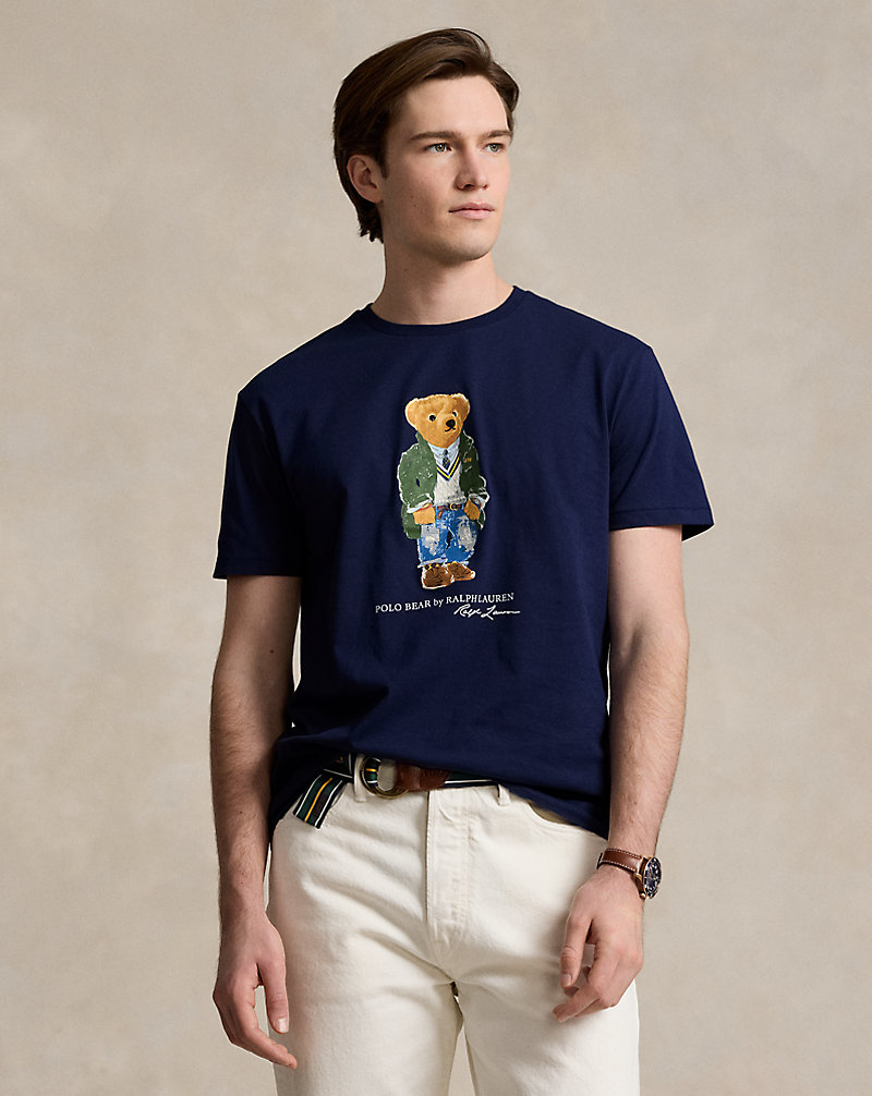 Classic Fit Polo Bear Jersey T-Shirt for Men | Ralph Lauren® UK