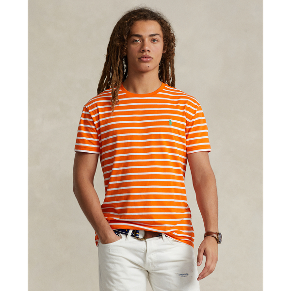 Classic Fit Striped Jersey T-Shirt