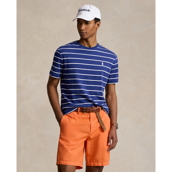 Classic Fit Striped Soft Cotton T-Shirt Polo Ralph Lauren 1