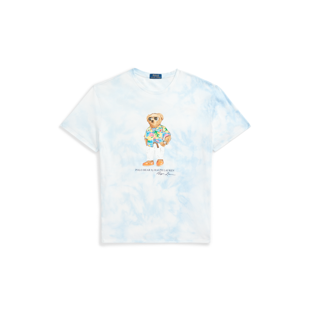 big fit tie dye shirt ralph lauren