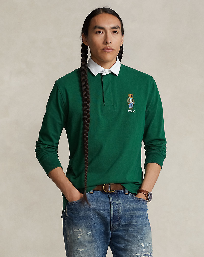 Classic Fit Polo Bear Rugby Shirt Polo Ralph Lauren 1