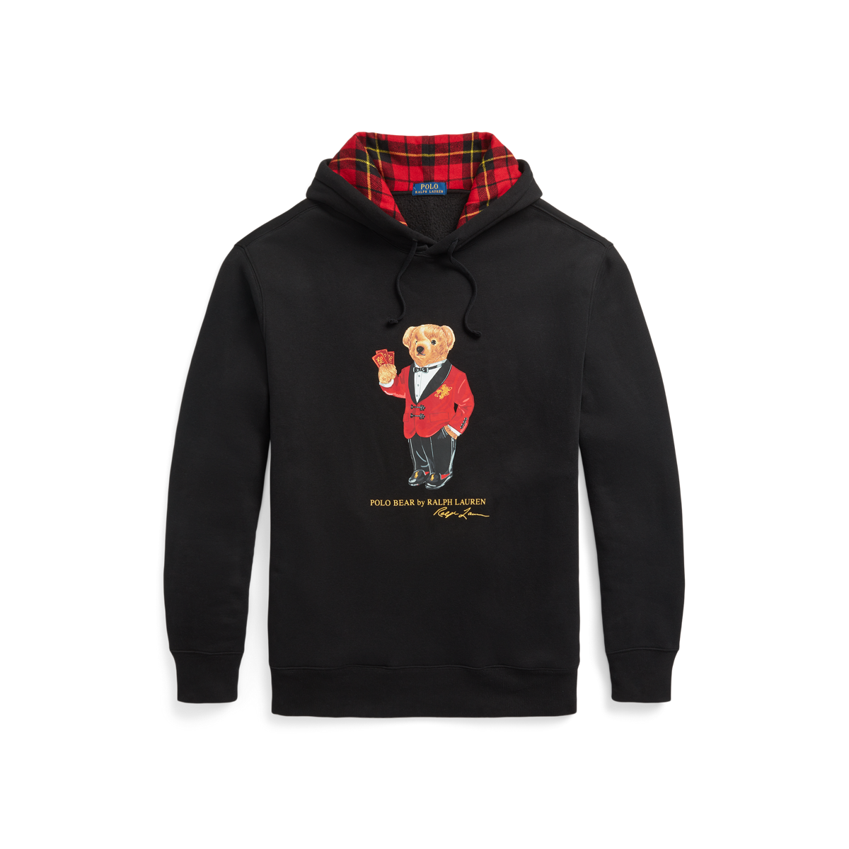 Lunar New Year Polo Bear Fleece Hoodie