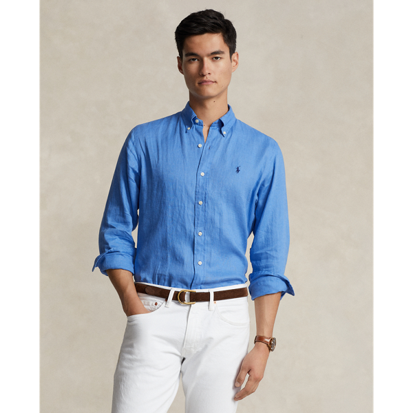 Slim Fit Linen Shirt Polo Ralph Lauren 1