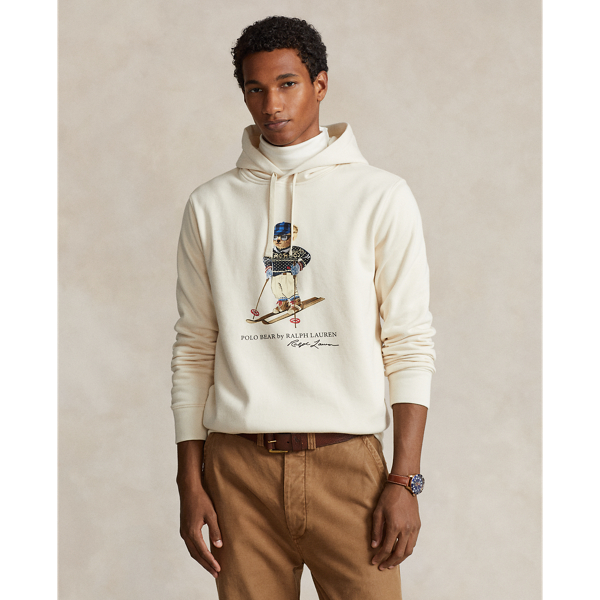 Polo Bear Fleece Hoodie for Men