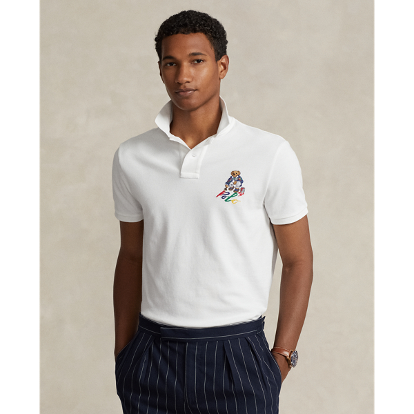 Custom Slim Fit Polo Bear Polo Shirt Polo Ralph Lauren 1