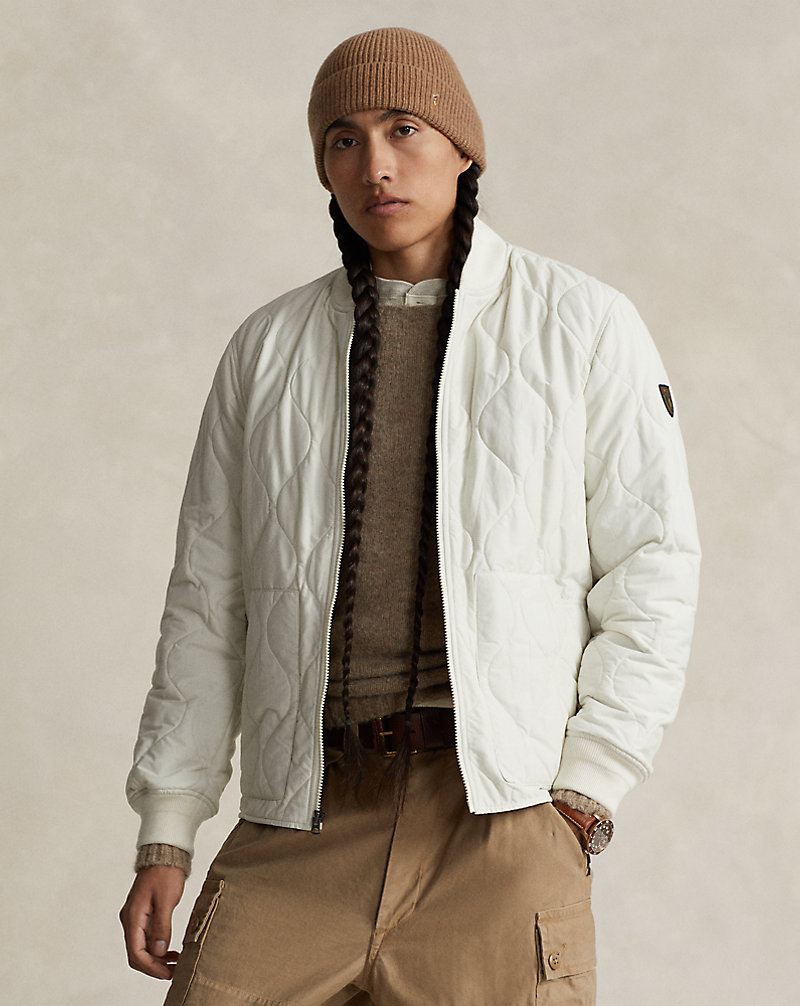 Quilted Bomber Jacket Polo Ralph Lauren 1