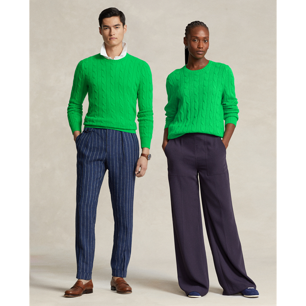 The Iconic Cable-Knit Cashmere Jumper Polo Ralph Lauren 1