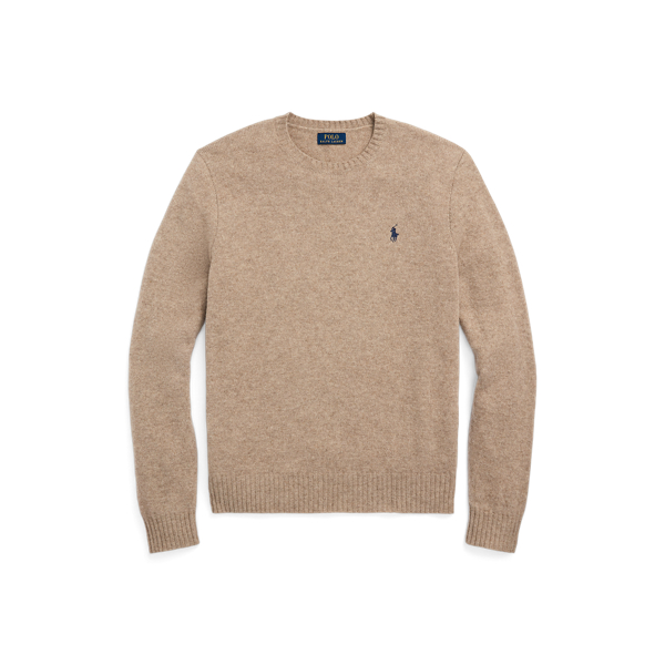 Pull à col rond cachemire et laine pour homme | Ralph Lauren® FR