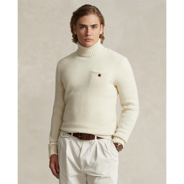 Wool-Cashmere Roll Neck jumper