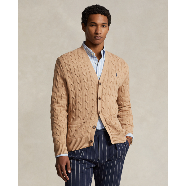 Cable-Knit Cotton Cardigan Polo Ralph Lauren 1