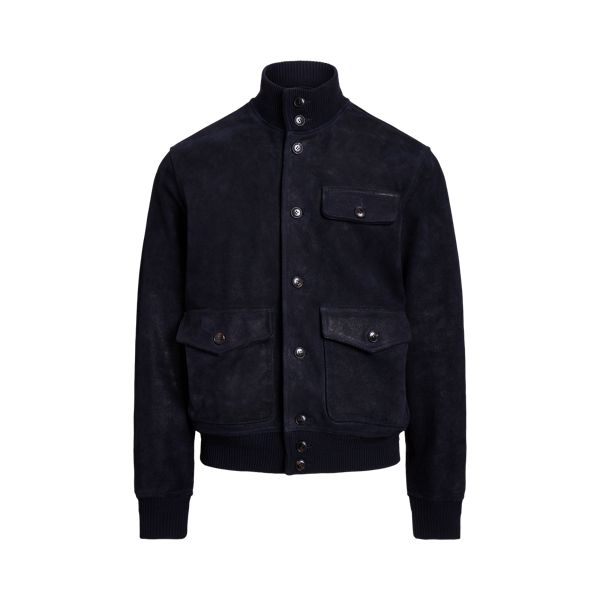 Roughout Suede Jacket for Men | Ralph Lauren® UK