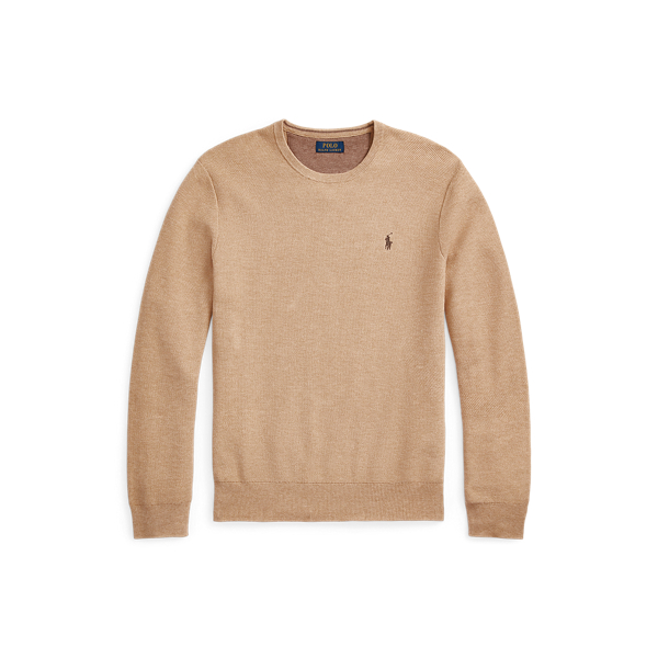 Polo Ralph Lauren Textured Cotton Crewneck Sweater