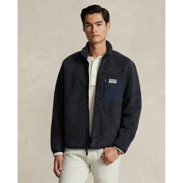 Pile Fleece Jacket Polo Ralph Lauren 1